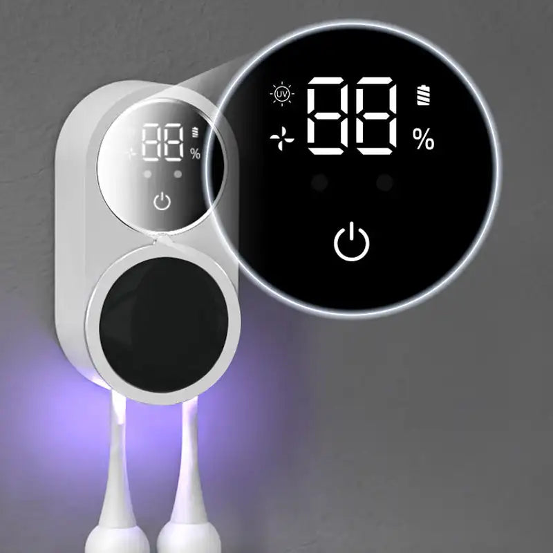 UV Toothbrush Sanitizer & Holder