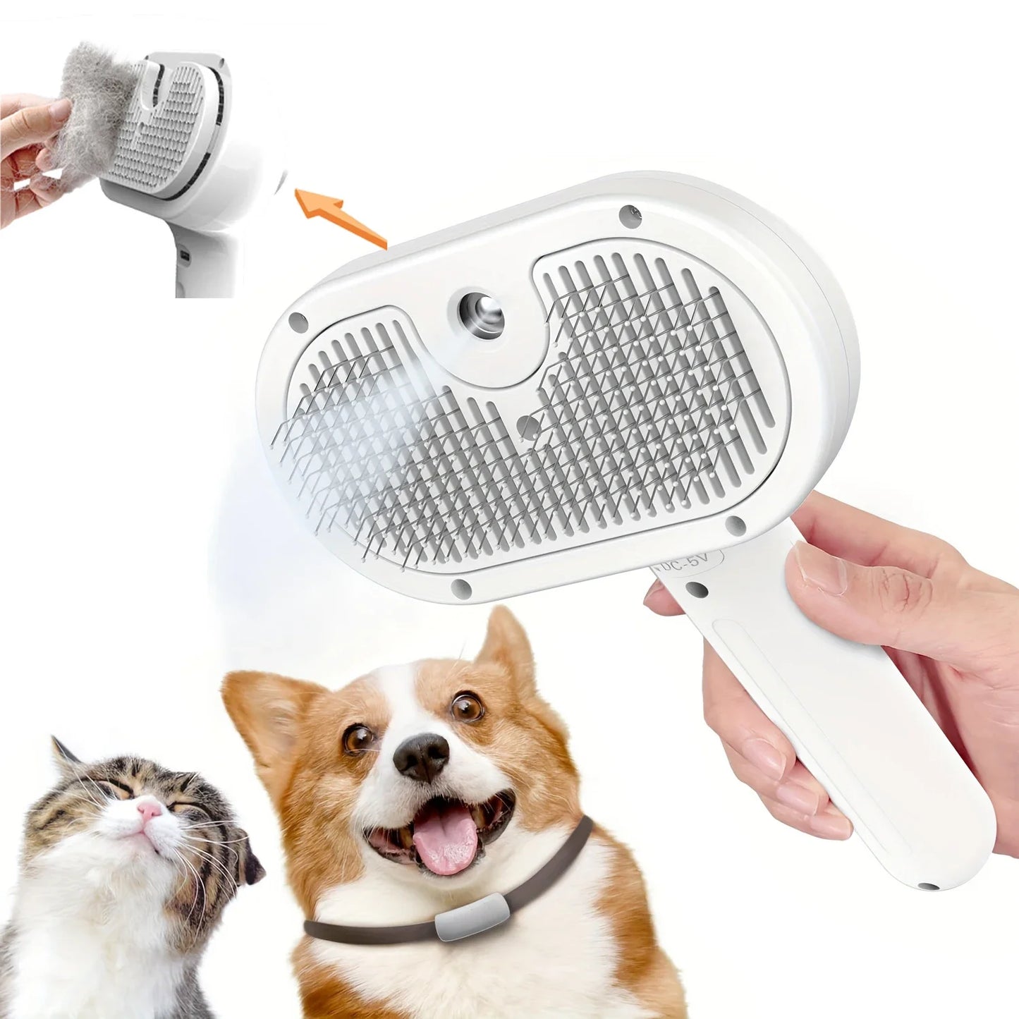 SteamGroom Pro™ – Pet Comb & Hair Remover