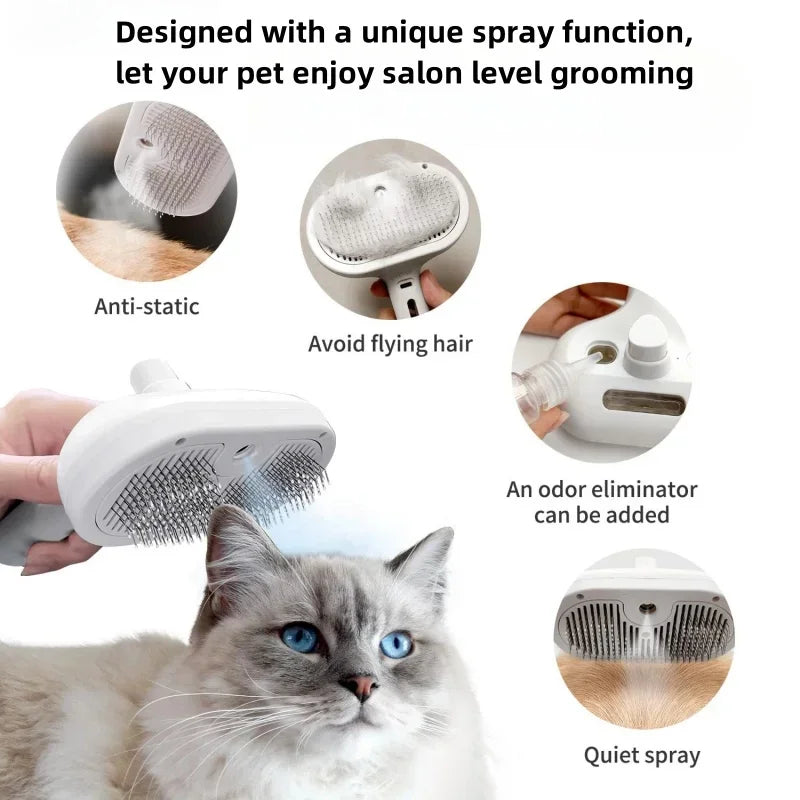 SteamGroom Pro™ – Pet Comb & Hair Remover