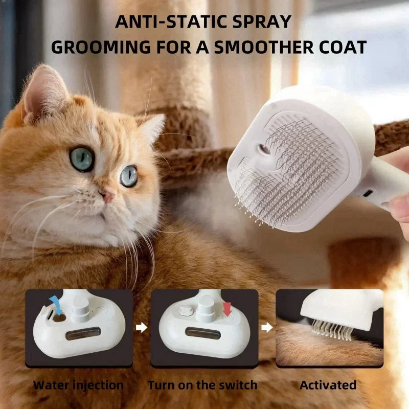 SteamGroom Pro™ – Pet Comb & Hair Remover